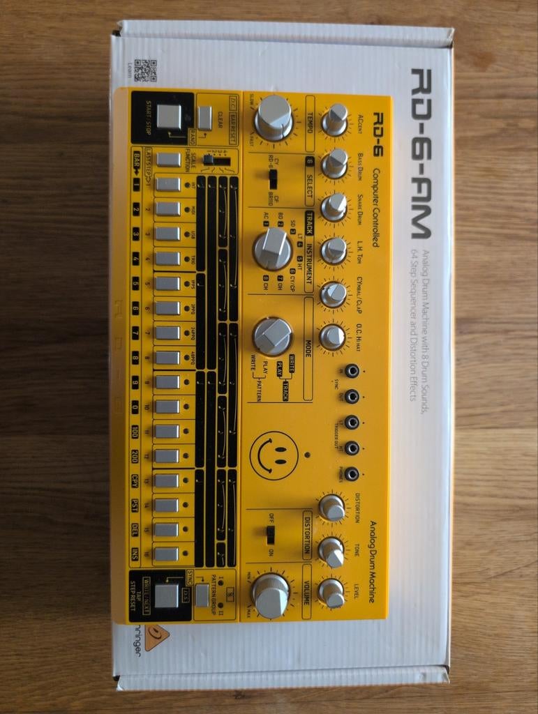 Behringer RD-6 drumcomputer, Ophalen of Verzenden
