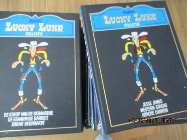 adv4384 lucky luke collectie, Boeken, Eén stripboek, Ophalen, Gelezen