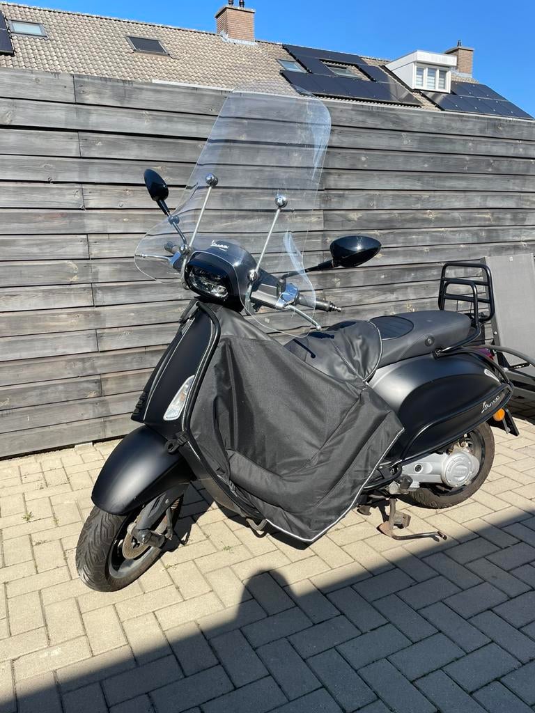 Mat zwart Vespa sprint met veel extra’s!, Overige modellen, Maximaal 45 km/u, Ophalen of Verzenden, Zo goed als nieuw
