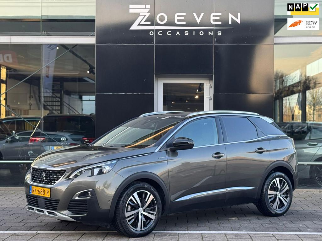 Peugeot 3008 1.6 e-THP GT Line, Parkeersensor, Euro 6, 4 cilinders, Leder en Stof
