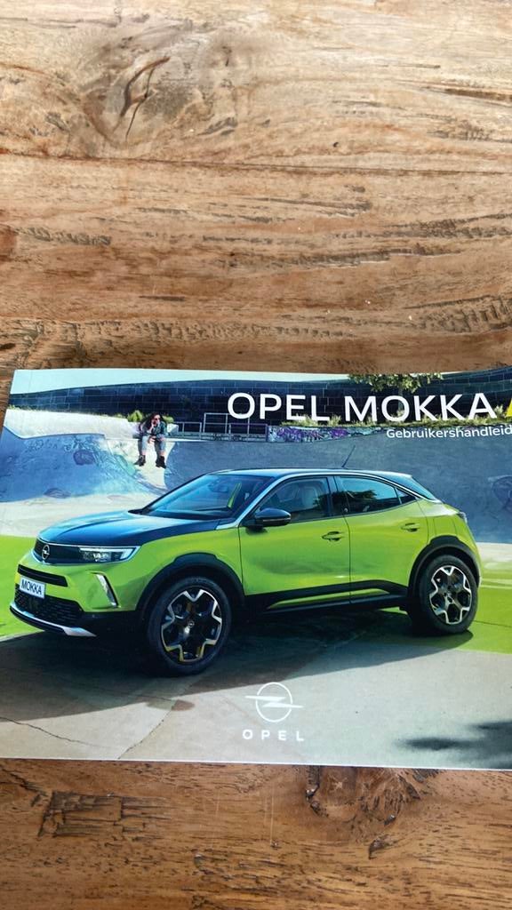 Gebruiksaanwijzing boekje opel mokka, Auto diversen, Autostickers, Ophalen