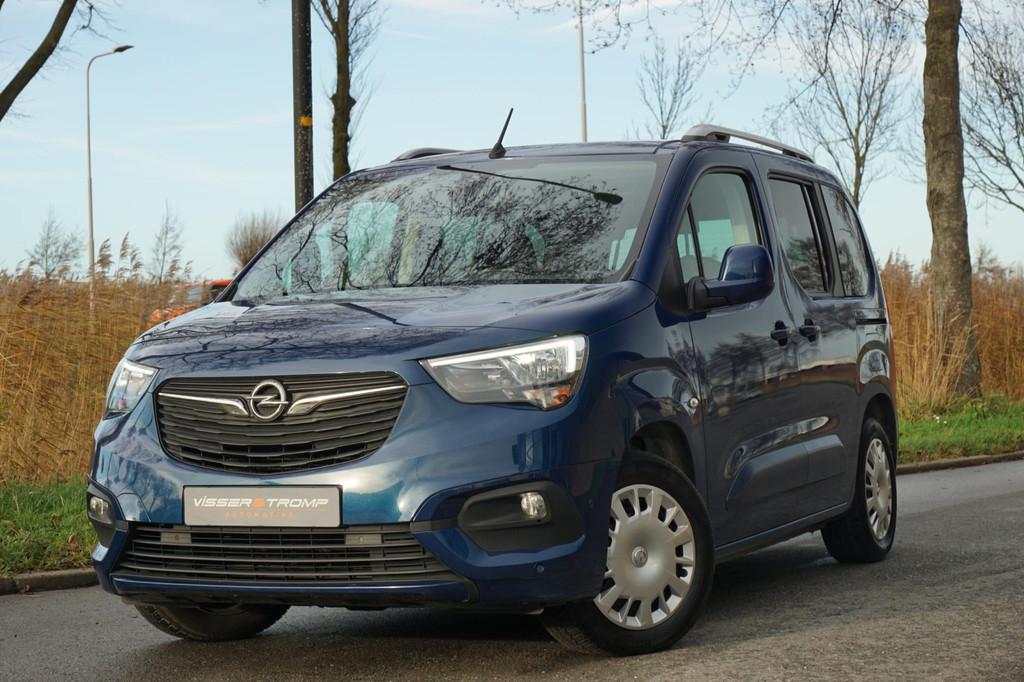 Opel Combo Life 1.2 Turbo 130pk Edition Automaat - Night Blu, Auto's, Opel, Parkeersensor, Stof, Gebruikt, Overige modellen