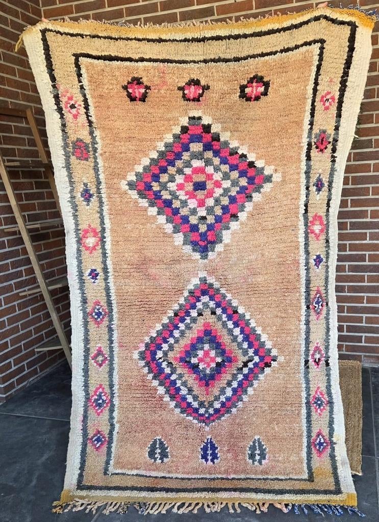 Beni mguild berber tapijt handgemaakt in Marokko  120x190 cm, Huis en Inrichting, Verzenden