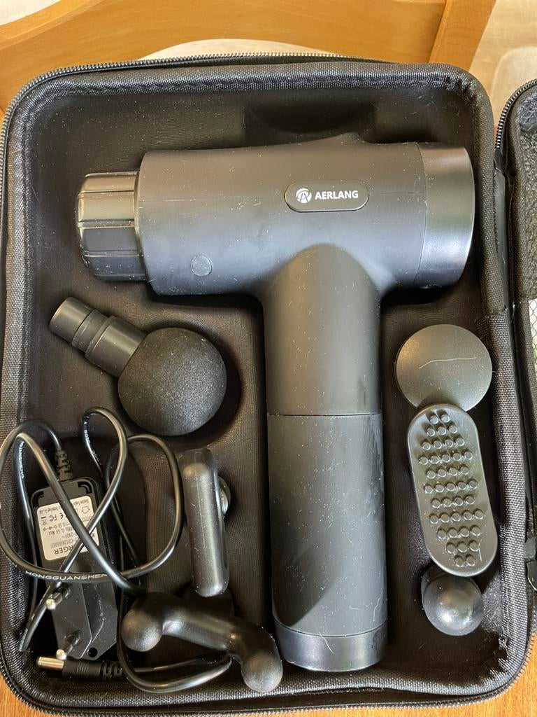 Aerlang Massage gun., Ophalen of Verzenden, Zo goed als nieuw, Apparaat