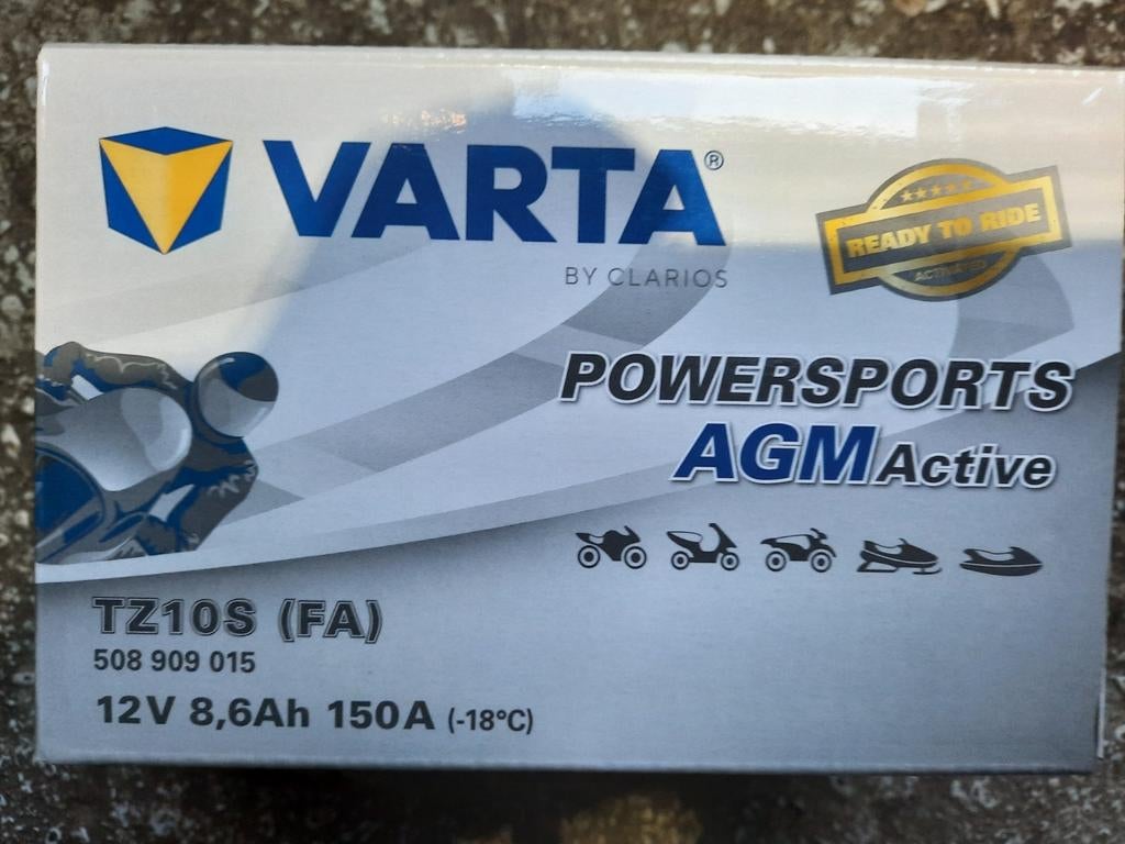 Varta Powersports AGM Active Accu 12V 8.6Ah Nieuw, Ophalen of Verzenden