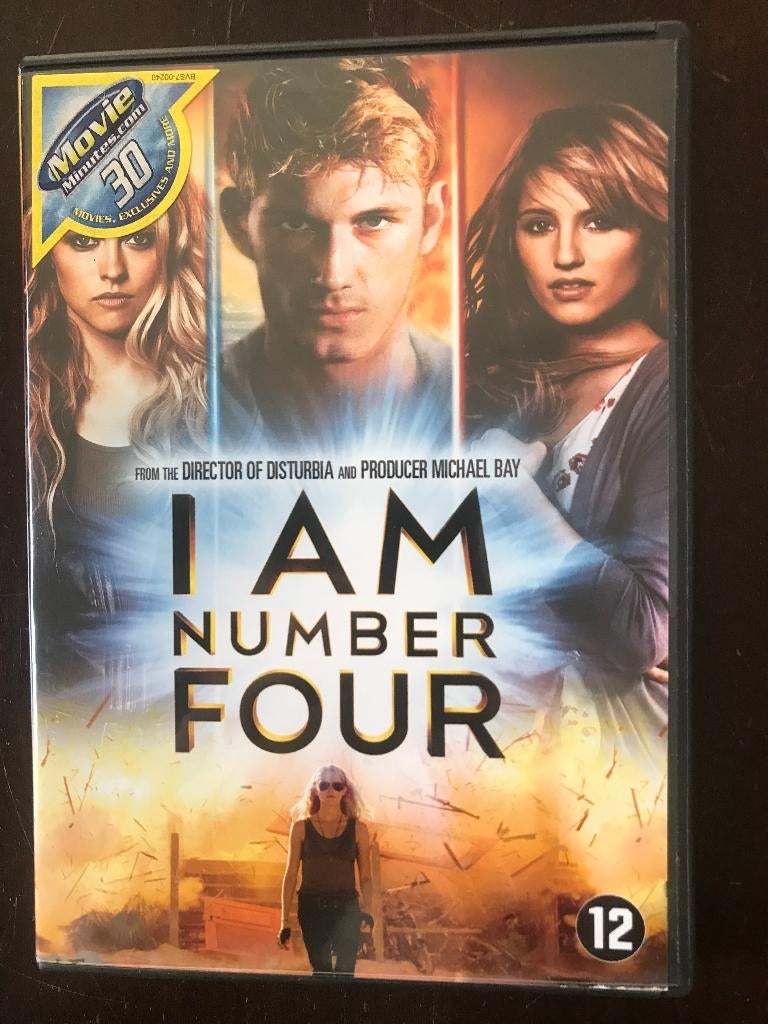 I Am Number Four DVD, Vanaf 12 jaar, Ophalen of Verzenden, Zo goed als nieuw, Science Fiction