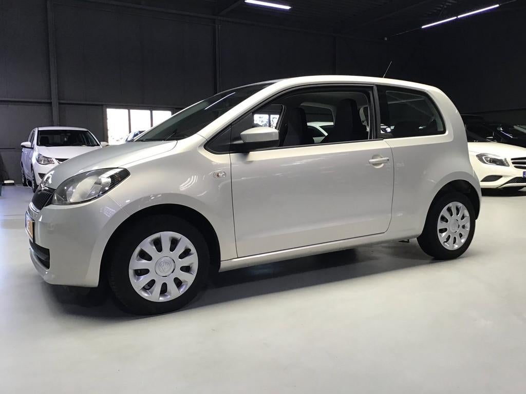 Skoda CITIGO 1.0 Greentech Ambition I Navi I Airco I New Apk, Voorwielaandrijving, Euro 5, Stof, Gebruikt