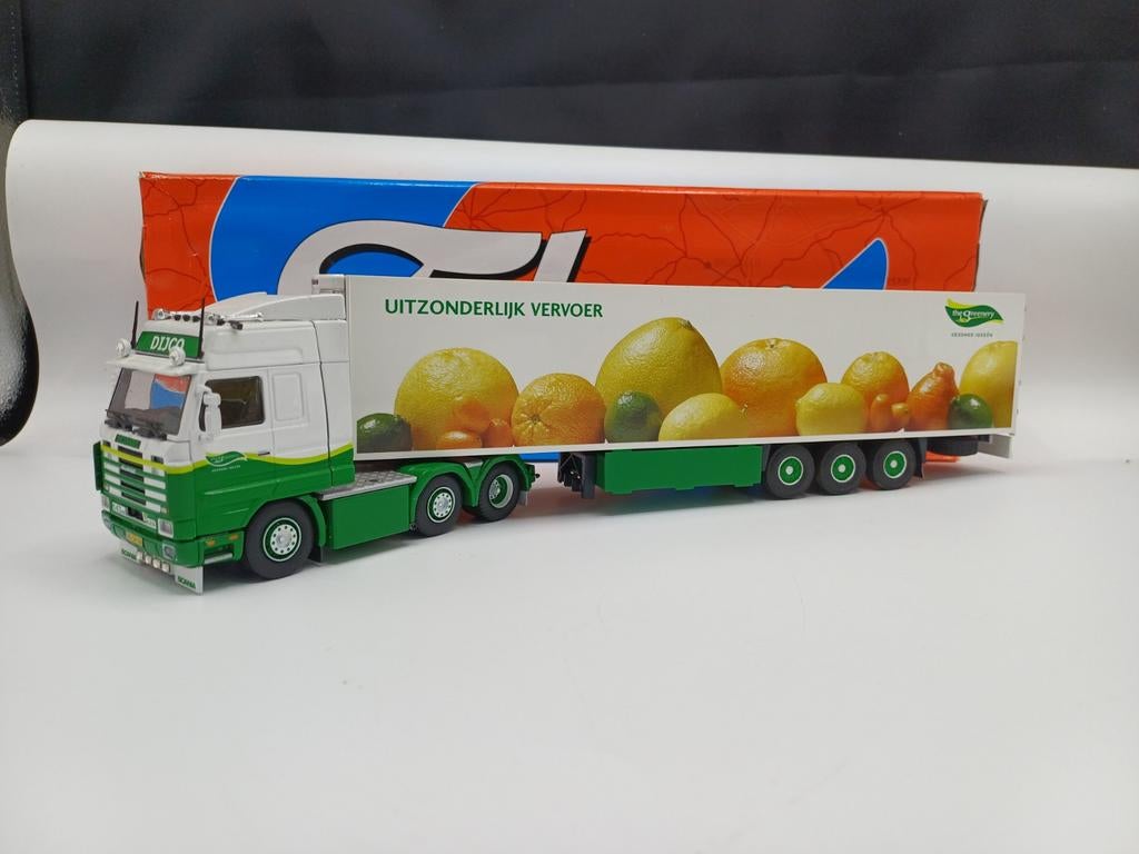 Tekno Scania 143 Akkertrans Dijco, Ophalen of Verzenden, Zo goed als nieuw, Bus of Vrachtwagen