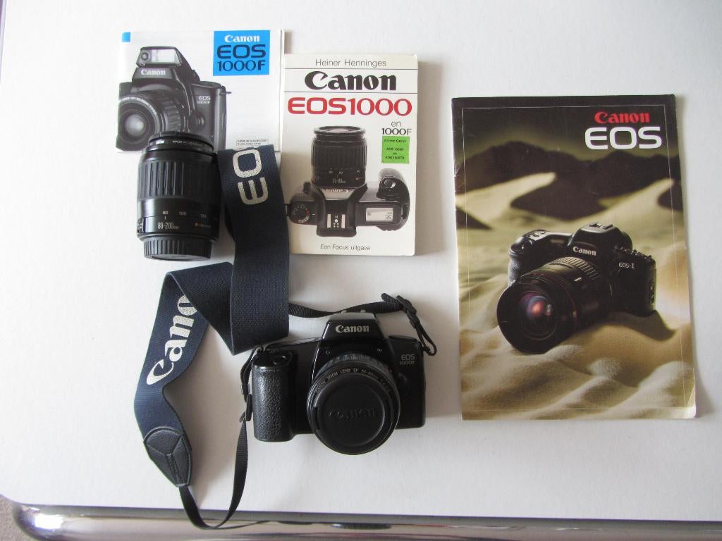 Fotocamera Canon Eos 1000F, Ophalen of Verzenden, Gebruikt, Spiegelreflex, Canon