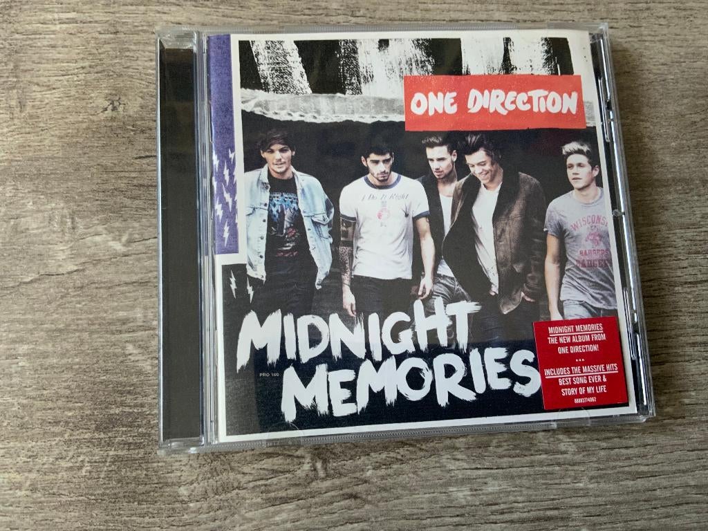 Muziek CD - One Direction - Midnight Memories, Ophalen of Verzenden, 2000 tot heden, Zo goed als nieuw