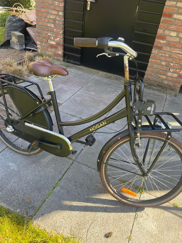 Nogan meisjesfiets 24 inch, Ophalen of Verzenden, Gebruikt, 24 inch, Handrem