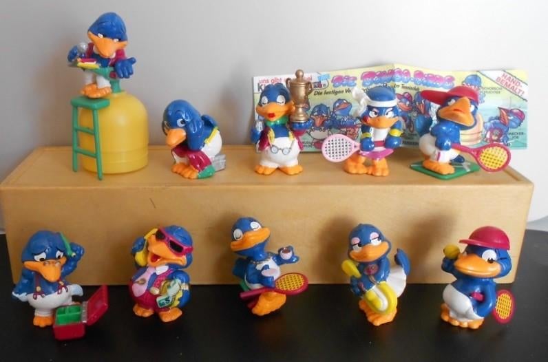 Kindersurprise Ferrero : Die Bingo Birds + BPZ = Kraaien, Ophalen of Verzenden, Zo goed als nieuw, Overige typen