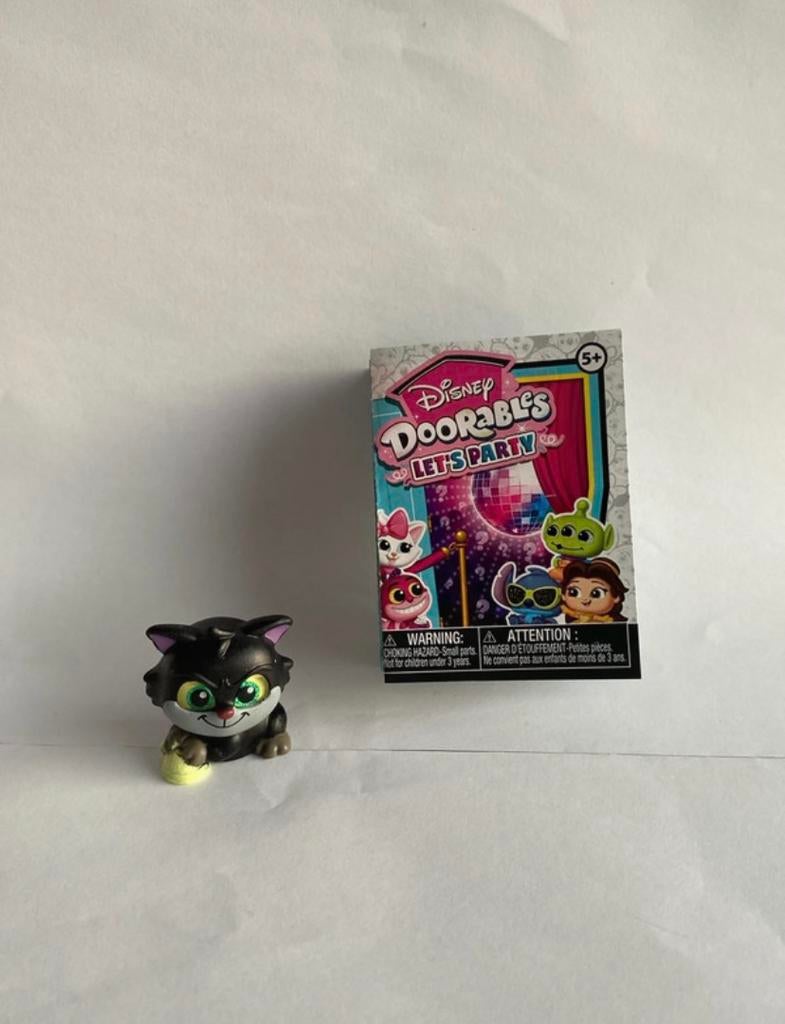 Disney doorables lets party lucifer, Verzamelen, Ophalen of Verzenden, Assepoester of Belle, Nieuw, Beeldje of Figuurtje