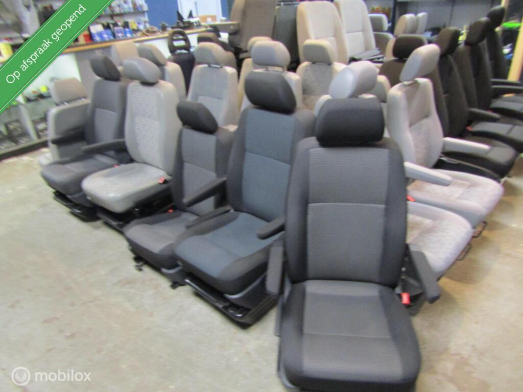 20x Stoel bestuurder bijrijder & bank vw transporter t5 & t6, Gebruikt, Volkswagen, Ophalen of Verzenden, Volkswagen