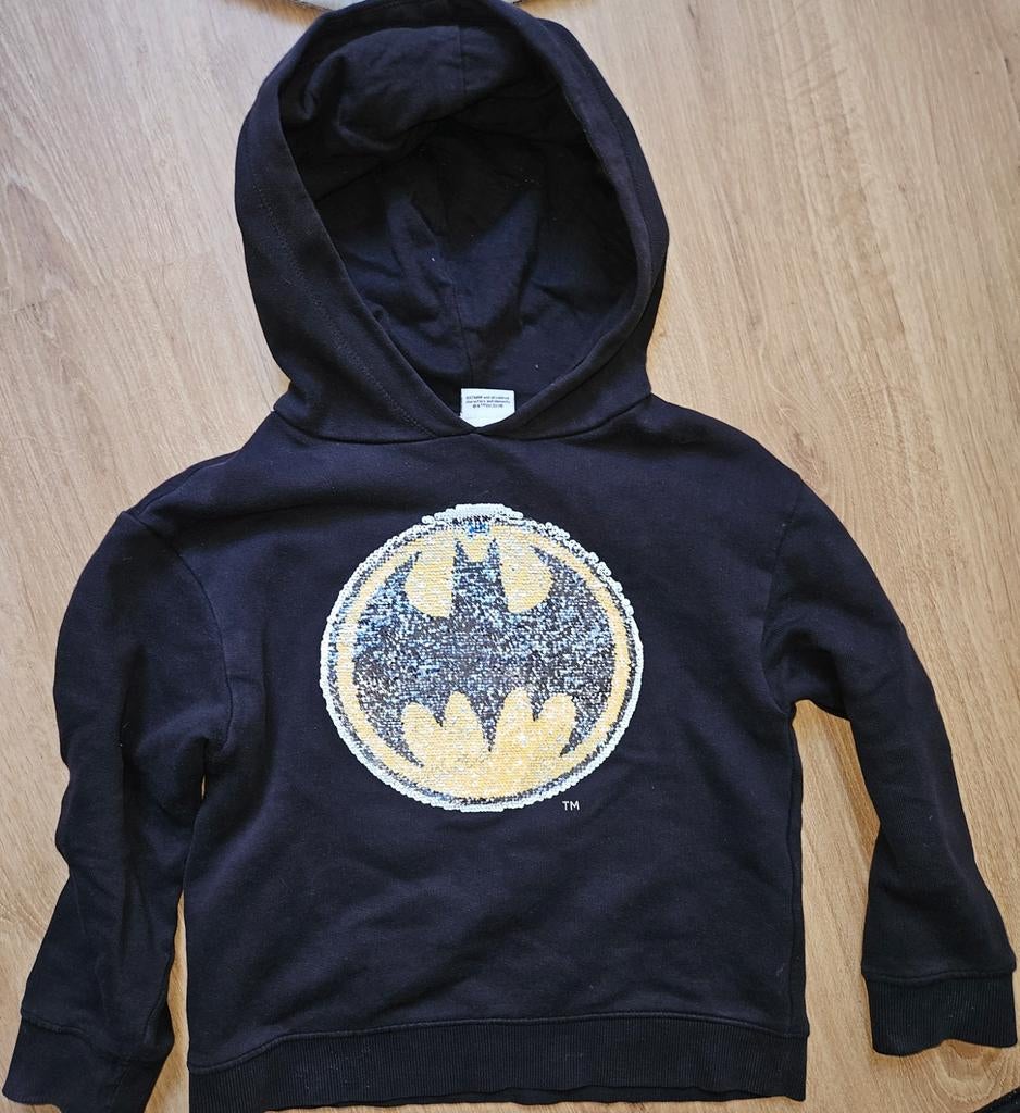 Batman trui maat 128 van MANGO, Gebruikt, Verzenden, Trui of Vest, Mango