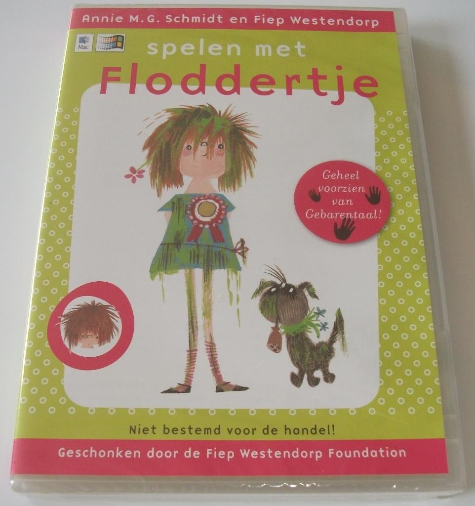 PC Game *** SPELEN MET FLODDERTJE *** Fiep Westendorp NIEUW, Spelcomputers en Games, Games | Pc, Puzzel en Educatief, 1 speler
