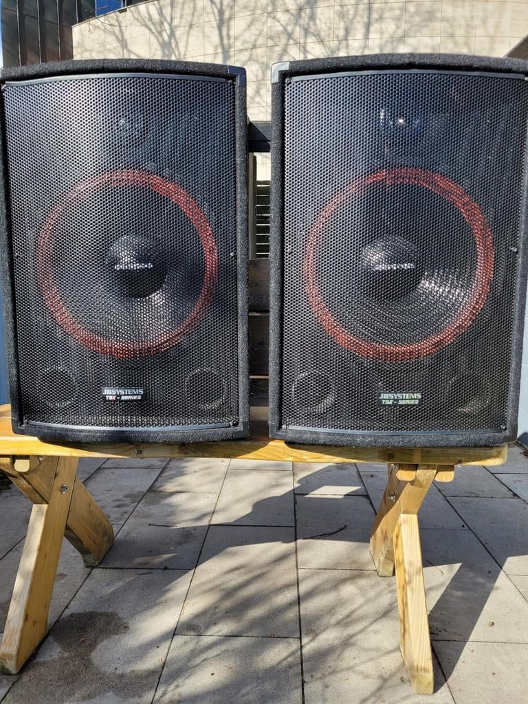 Speakers JBSYSTEMS 250 watt, Muziek en Instrumenten, Dj-sets en Draaitafels, Ophalen, Gebruikt, Overige merken