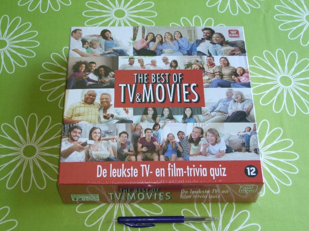 Nieuw in seal: De leukste TV- en film- trivia quiz, Vijf spelers of meer, Ophalen of Verzenden, Nieuw