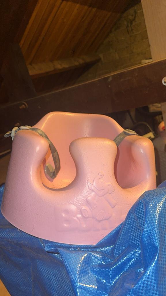 Bumbo zitje roze, Ophalen, Zo goed als nieuw