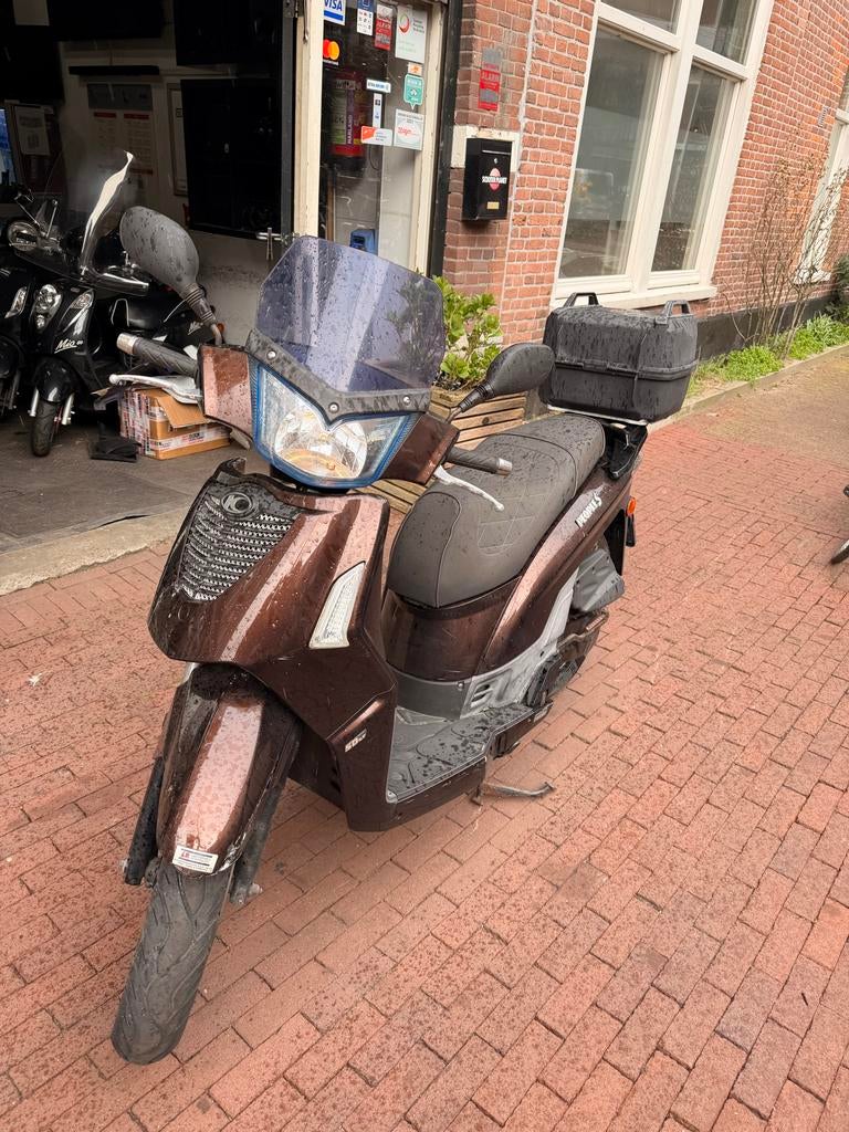 Kymco People S uit 2014 brom 45km LAGE KM STAND!!!!, Ophalen, Maximaal 45 km/u, Zo goed als nieuw, People S
