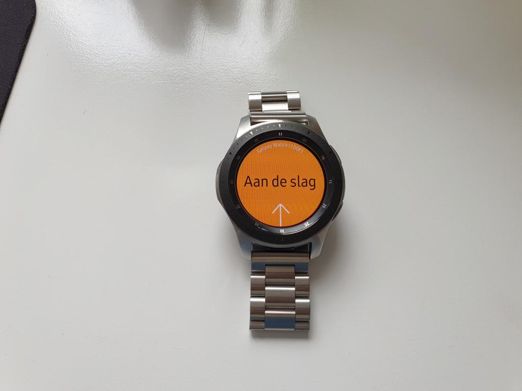 Samsung Galaxy Watch, Sieraden, Tassen en Uiterlijk, Smartwatches, Gebruikt, Conditie, Samsung ⌚️, Ophalen of Verzenden