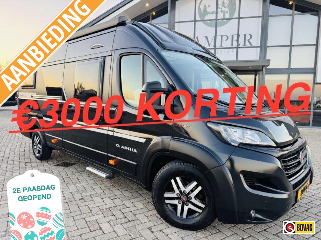 Adria Supreme 640 SLB Automaat PAASSHOW 3000 KORTING, Automaat, Fiat, Luifel, Bedrijf