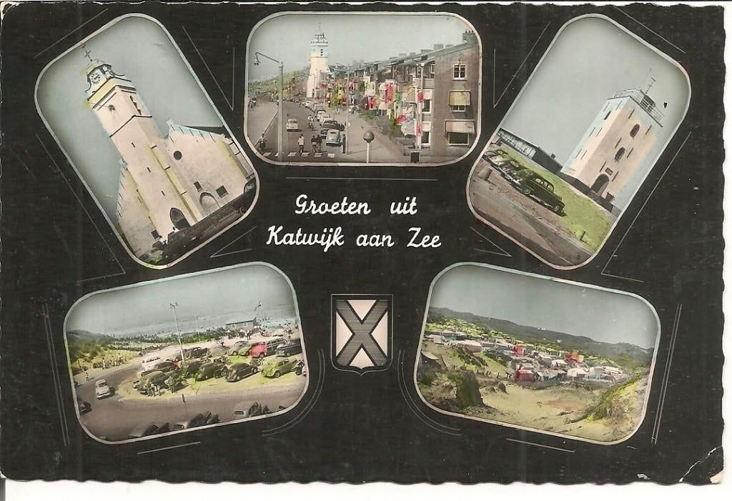 Groeten uit Katwijk aan Zee, Verzamelen, Ansichtkaarten | Nederland, Ophalen of Verzenden, 1960 tot 1980, Gelopen, Zuid-Holland