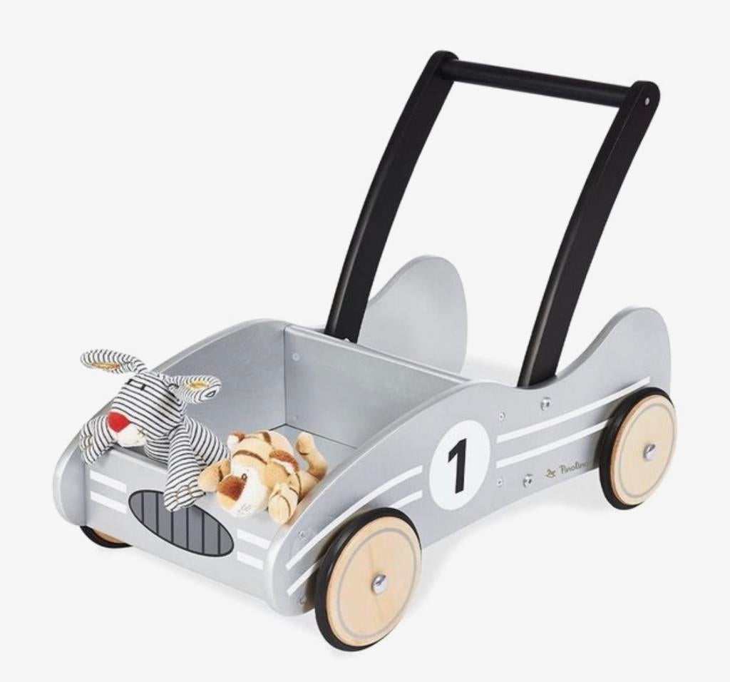 Nieuwe Pinolino Kimi loopwagen grijs, Ophalen of Verzenden, Nieuw, Overige typen, Met wieltjes