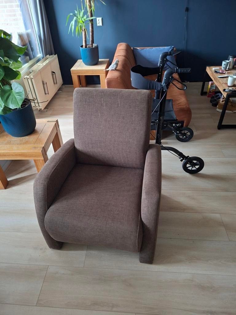 Zit stoel, Ophalen, 75 tot 100 cm, Zo goed als nieuw, Stof