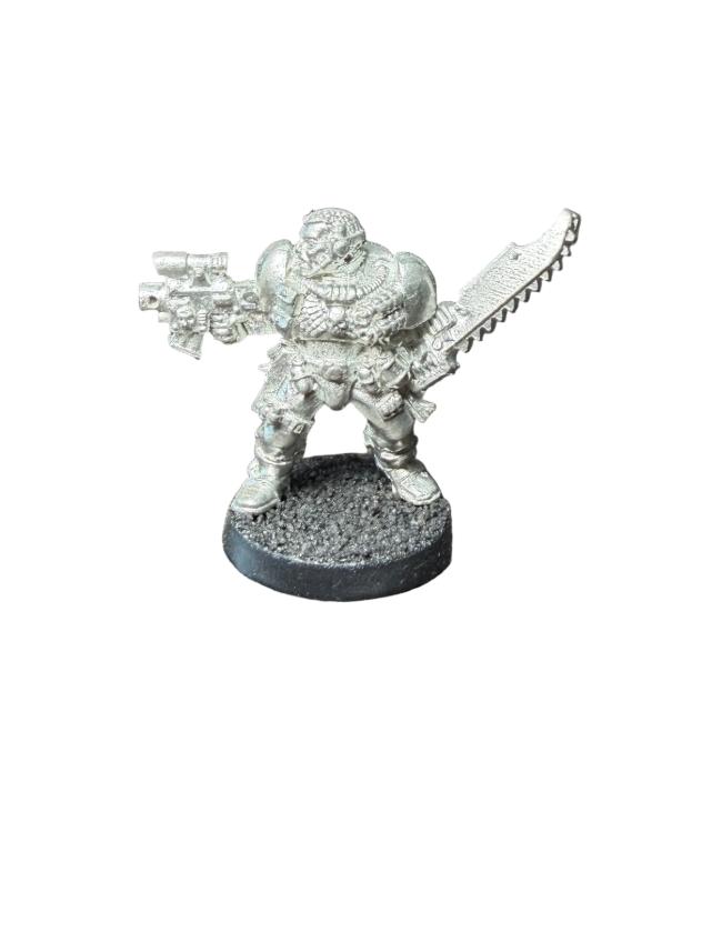 Warhammer 40K Space Marine Scout, ., Warhammer, Ophalen of Verzenden, Zo goed als nieuw