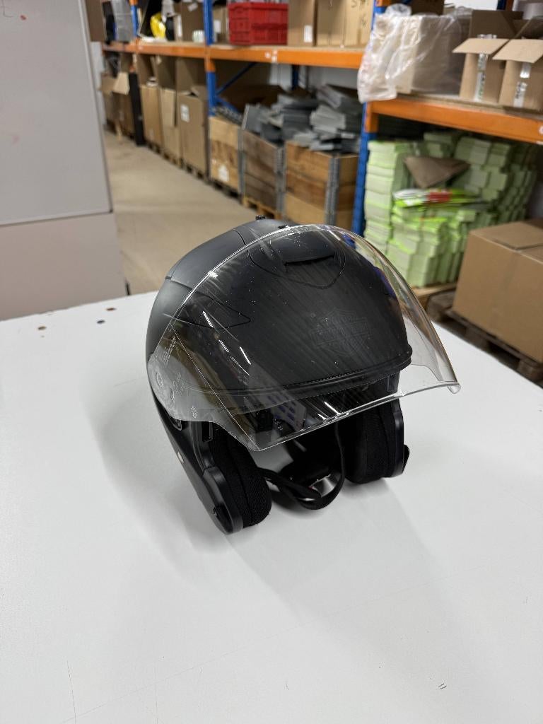 harley-davidson moter helm - gebruiksoper - zwart, Motoren, Kleding | Motorhelmen, Overige merken, Heren, L, Tweedehands