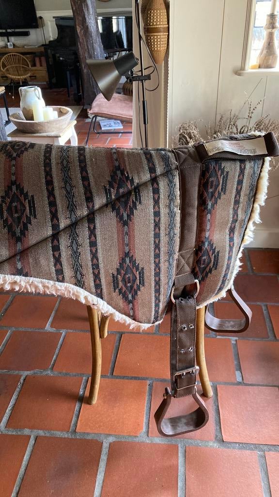 Barebackpad pony   Met beugels, Dieren en Toebehoren, Ophalen of Verzenden, Zo goed als nieuw