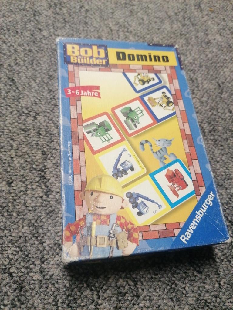 Bob de Bouwer Dominoset - Dominoset, Vijf spelers of meer, Ophalen of Verzenden, Zo goed als nieuw, Ravensburger