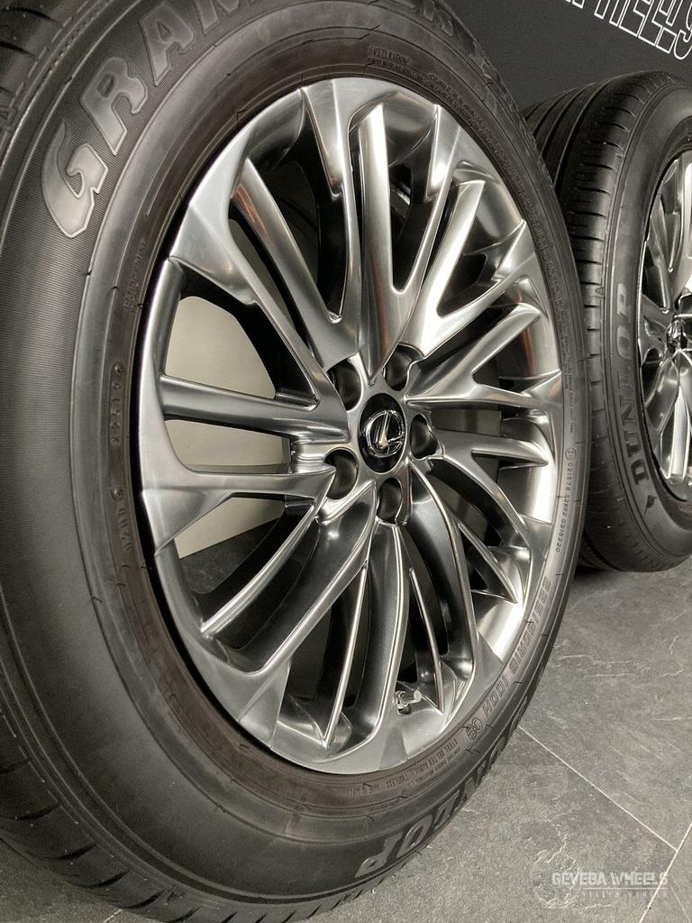 18” Lexus NX I (2017-2021) sport velgen + banden 5x114.3, 18 inch, Gebruikt, -, -