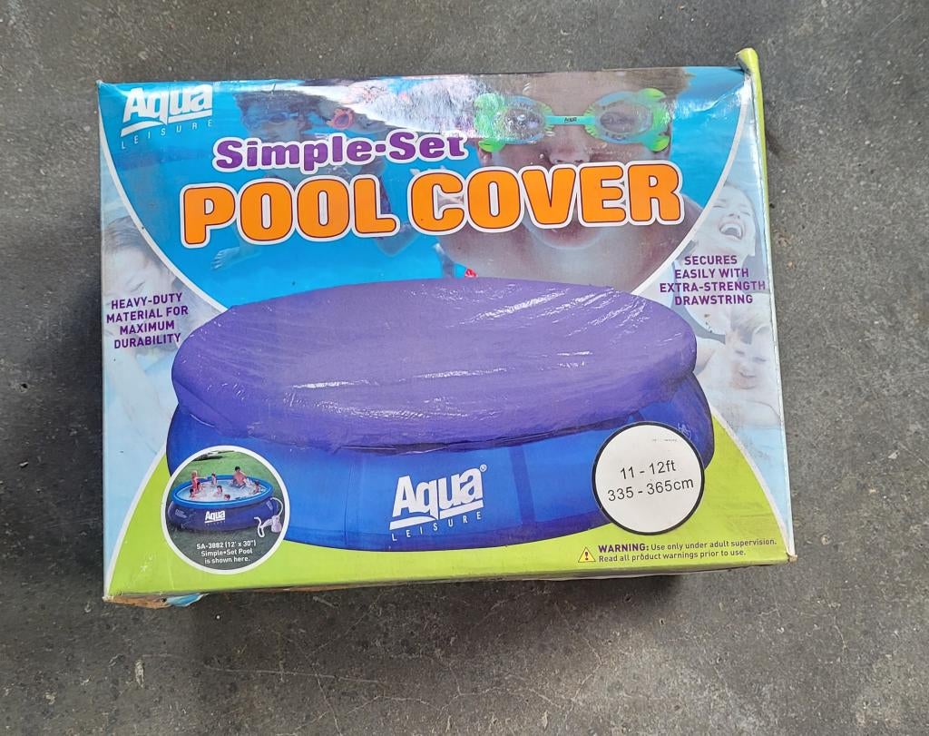 Zwembadafdekking 335-365cm, Tuin en Terras, Ophalen, Nieuw, Afdekzeil