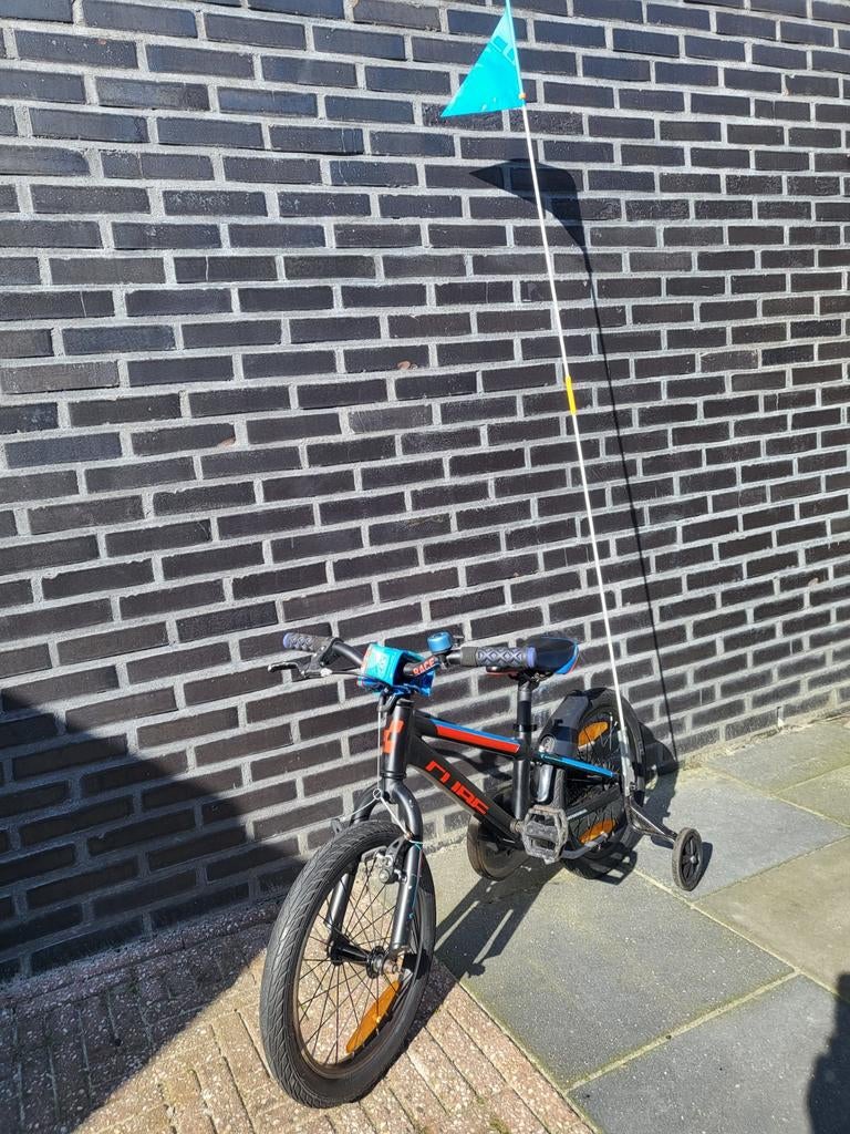 Cube kinderfiets 16 inch, Ophalen of Verzenden, Gebruikt, Staal, 16 tot 20 inch