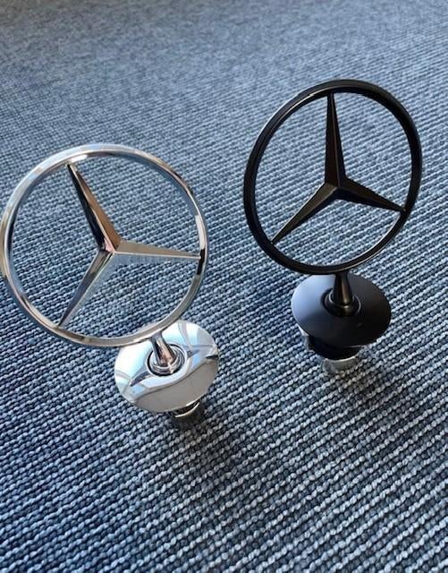 zilver mercedes ster zwart ster mercedes goud ster S-klasse, Auto-onderdelen, Ophalen of Verzenden, Nieuw, Mercedes-Benz