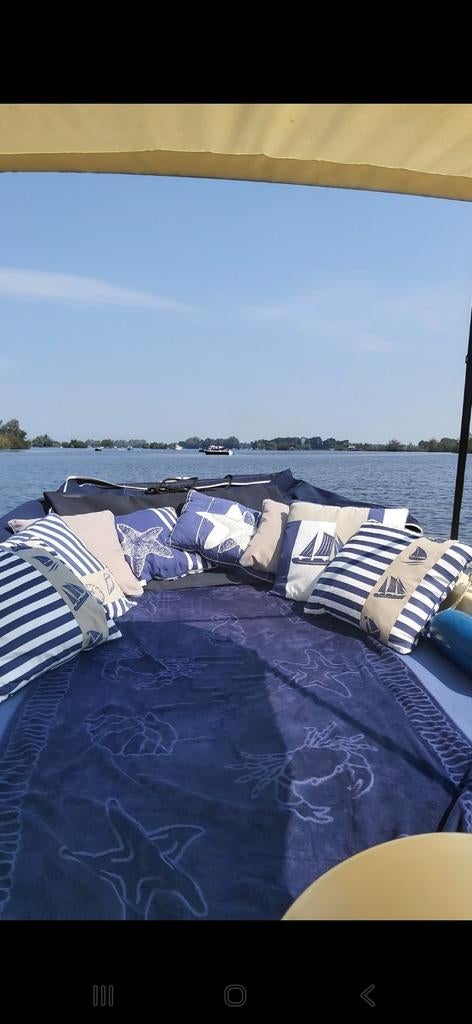 Kussenset Maritiem, Ophalen of Verzenden, Blauw, Vierkant