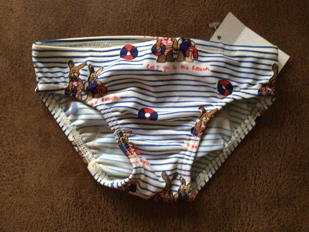 Zwembroek merk lentiggini maat 80, Broekje, Nieuw, Ophalen of Verzenden, Zwembroek merk lentiggini maat 80