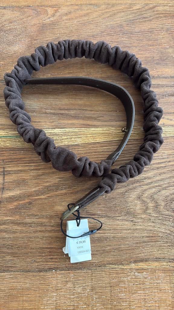 YAYA – Suède Riem (NIEUW met kaartje), Ophalen of Verzenden, Nieuw, Bruin, 100 cm of meer