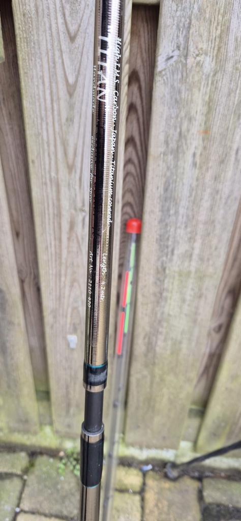 1 Exquise matchhengel 4.50 mtr, Ophalen, Zo goed als nieuw