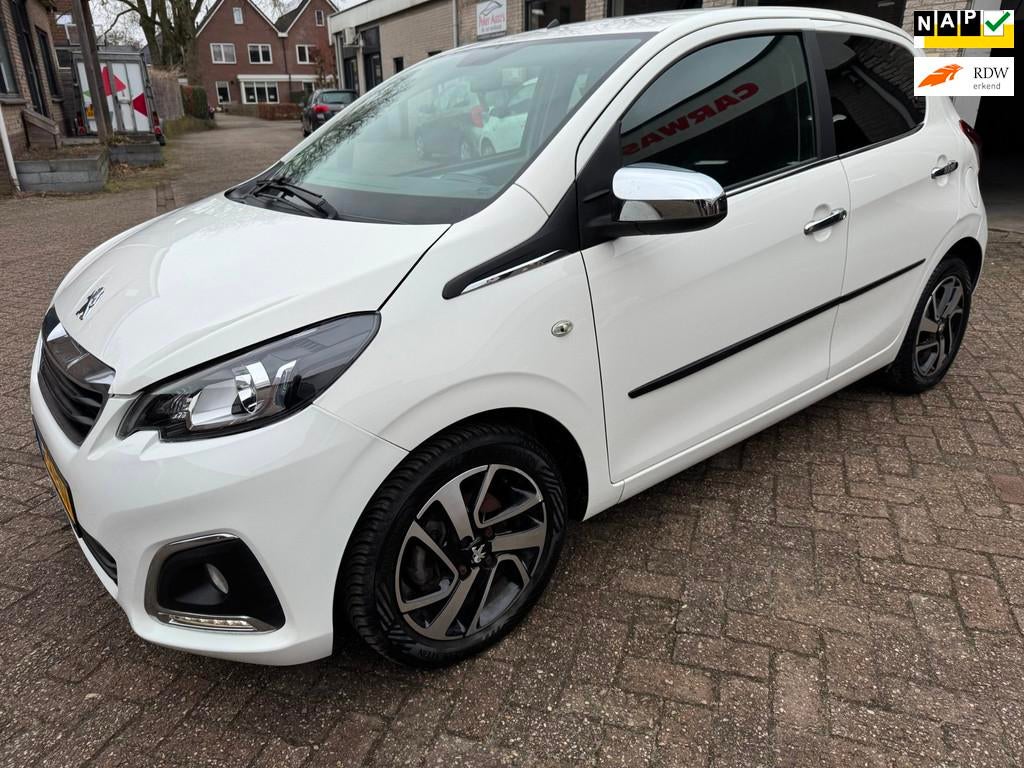 Peugeot 108 1.0 e-VTi Allure AIRCO LM VELGEN ORG 91124 KM NA, Voorwielaandrijving, Gebruikt, Euro 6, 4 stoelen