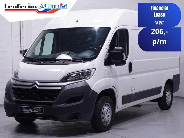 Citroën Jumper 2.0 HDI 130 pk L2H2 Navi, Airco, Ideaal voor, Auto's, Bestelauto's, Voorwielaandrijving, Stof, Gebruikt, 4 cilinders