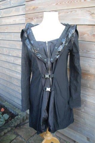 Jurk zwart ZA-EK mt 42 Vaste prijs AANBIEDING, Za-EK, Zwart, Maat 42/44 (L), Ophalen of Verzenden