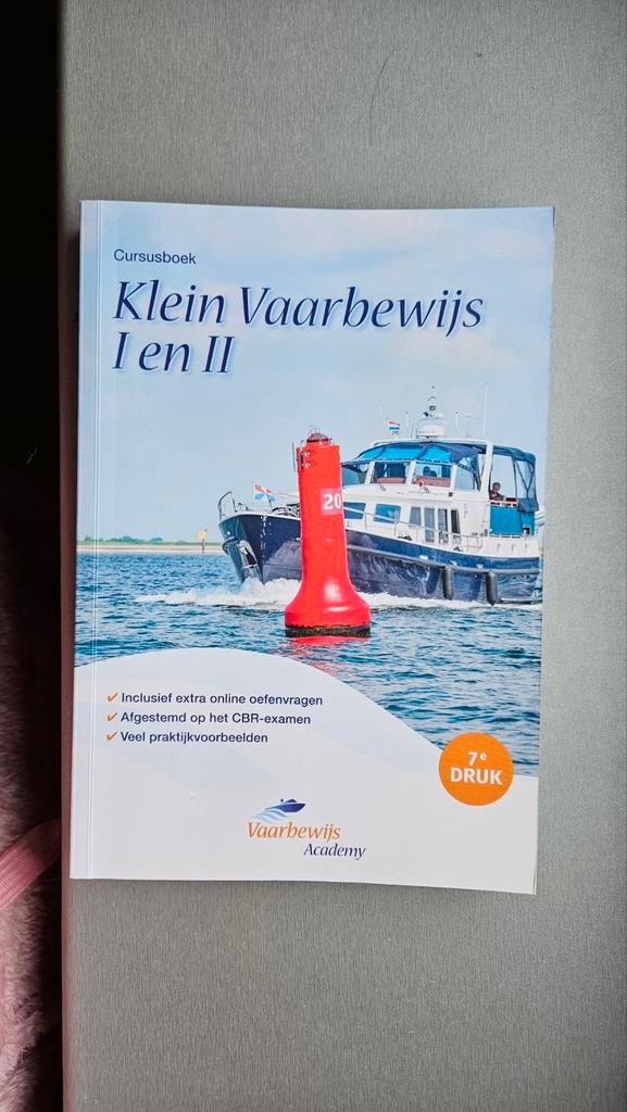 Cursusboek Klein Vaarbewijs 1 en 2 - Hollandia, Ophalen of Verzenden, Beta, Overige niveaus, Vaarbewijs Academy