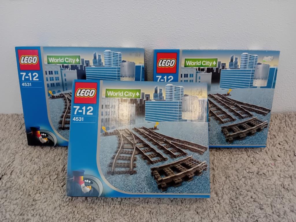 LEGO 4531 wissel 9v, Ophalen of Verzenden, Nieuw