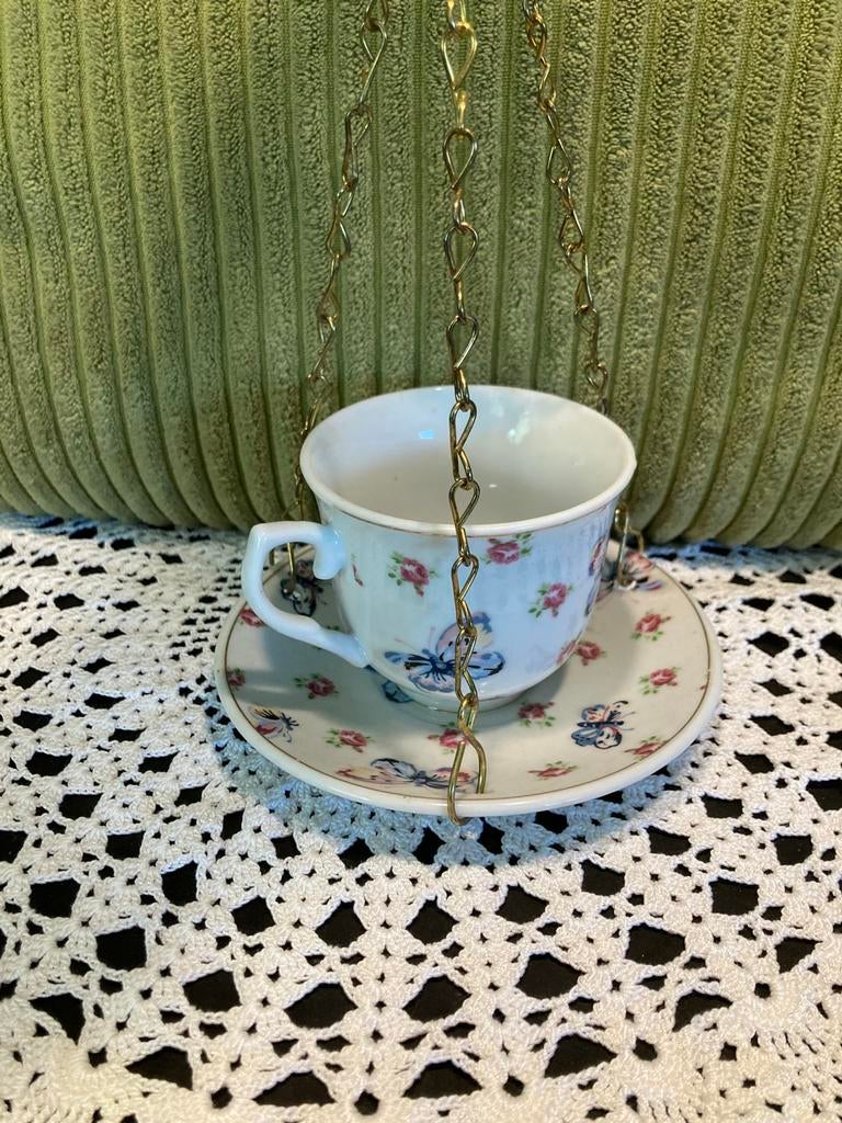 Vogel voeder theekopje (070426), Ophalen of Verzenden, Zo goed als nieuw