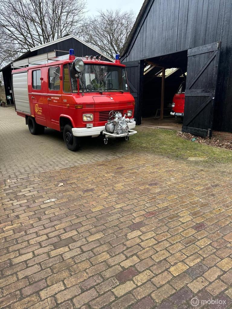 Mercedes 409 B1976 Brandweer Camperbasis Wegenbelastingvrij, Overige carrosserieën, Overige brandstoffen, Mercedes-Benz, Bedrijf