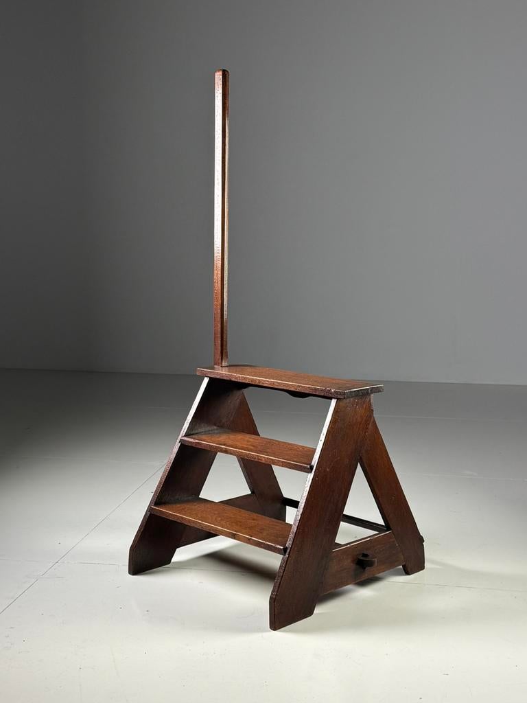 Bibliotheek trapje eiken