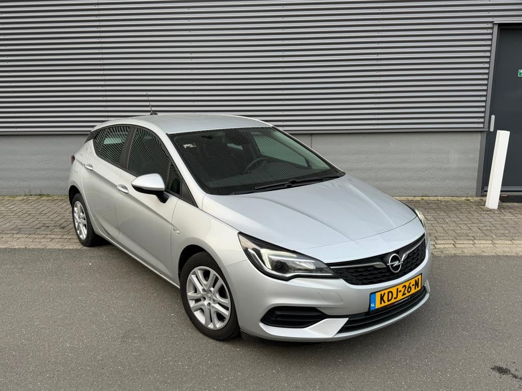 Opel Astra 1.2 Turbo 2019 Grijs | Zeer net | Nieuwe APK, Auto's, Voorwielaandrijving, Stof, 1199 cc, 620 kg